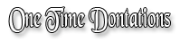 OneTimeDonation
